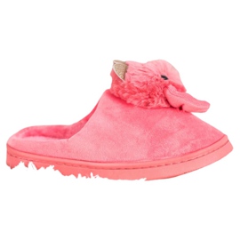 SHELOVET Pantofole Con Fiocco rosa