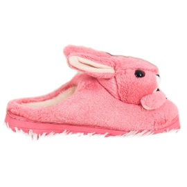 SHELOVET Pantofole conigli rosa