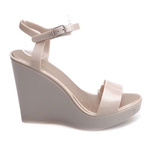 Meliski Zeppa Aperta 88-59 Beige marrone giallo