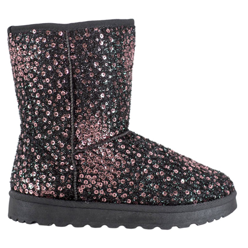 SHELOVET Mukluki caldo con paillettes multicolore