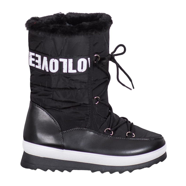 SHELOVET Adoro gli stivali da neve nero