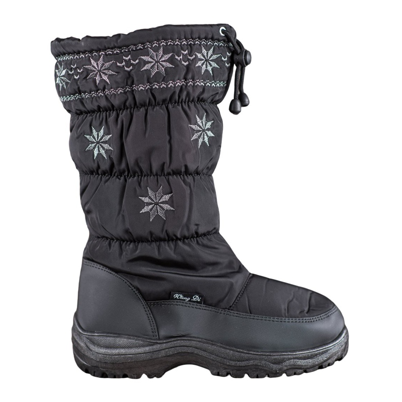 SHELOVET Stivali da neve slip-on nero