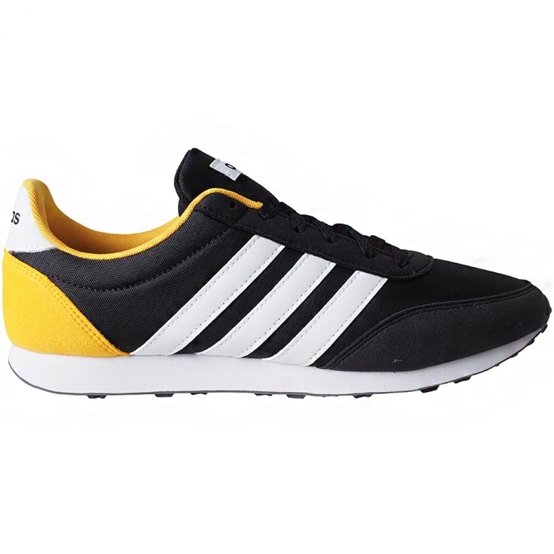 Scarpe Adidas V Racer 2.0 M EG9913 bianca nero giallo