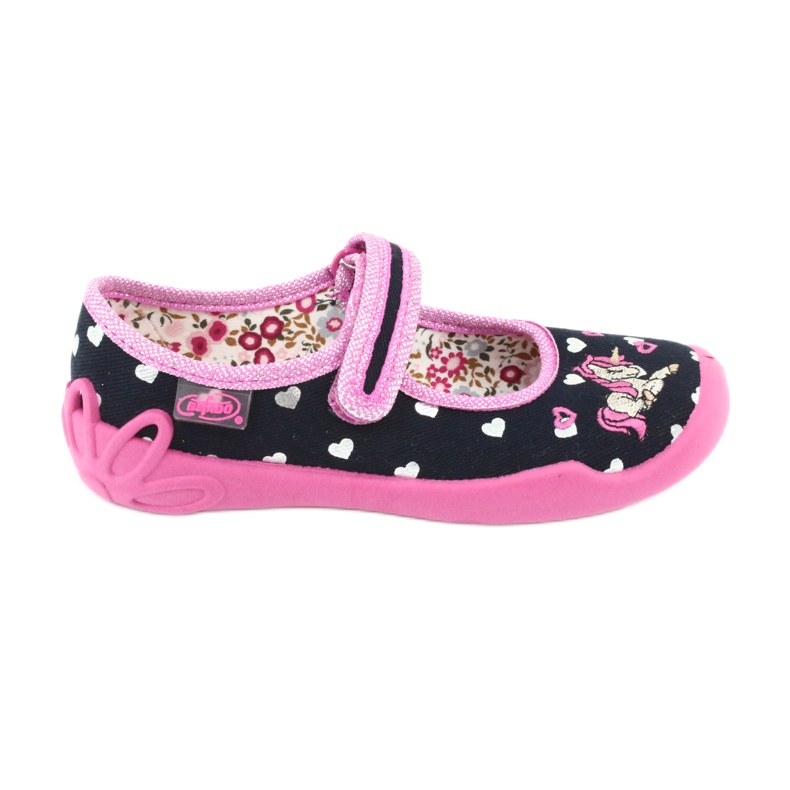 Scarpe per bambini Befado 114X355 nero rosa multicolore