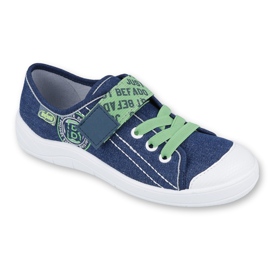 Scarpe per bambini Befado 251Y128 blu navy verde