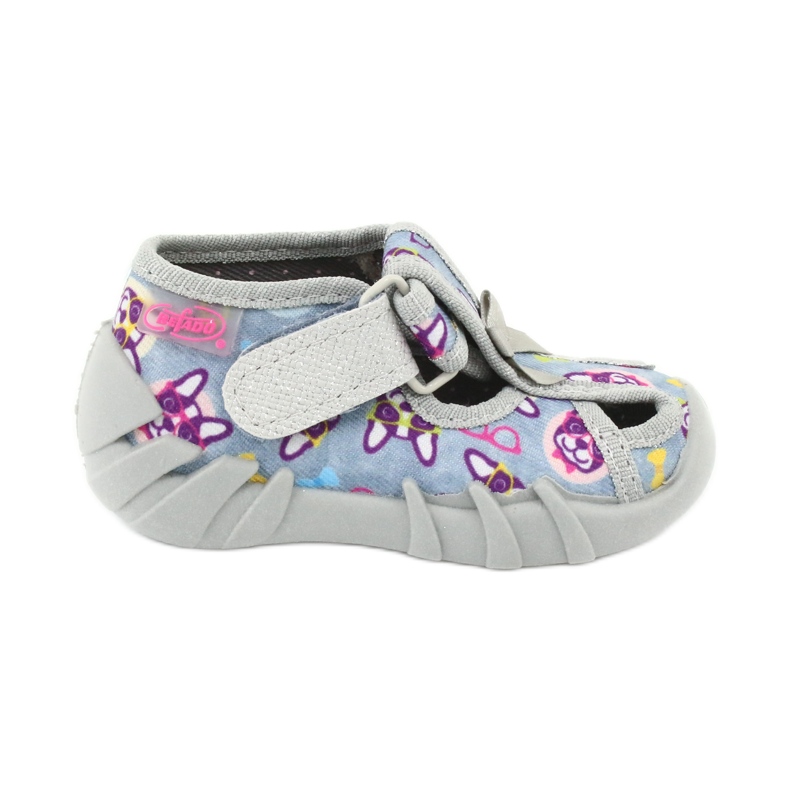 Scarpe per bambini Befado 190P093 blu grigio multicolore