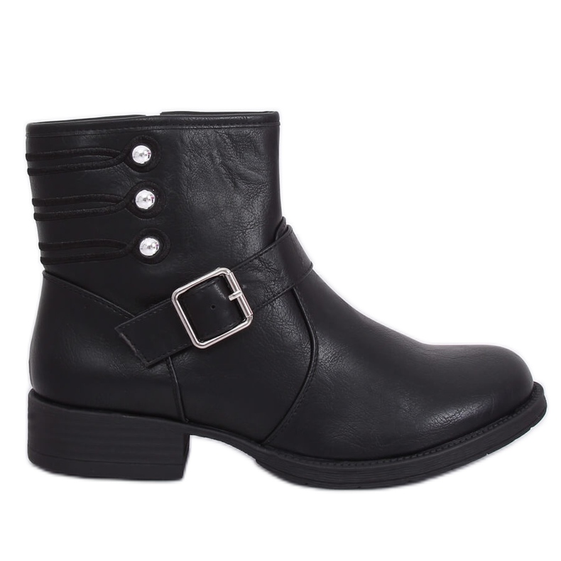 Stivali militari neri ZW08 Black nero