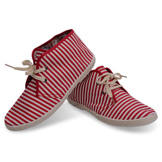 Stivali Suola di Paglia Sneakers 2607 Rosso