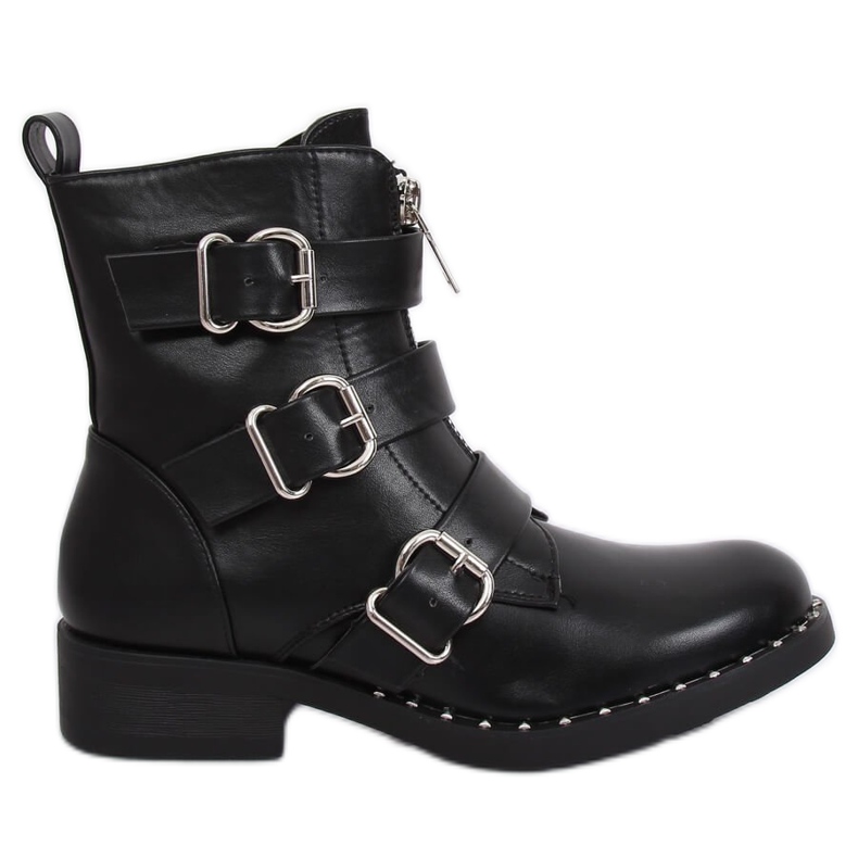 Stivali militari neri NC851 Black nero