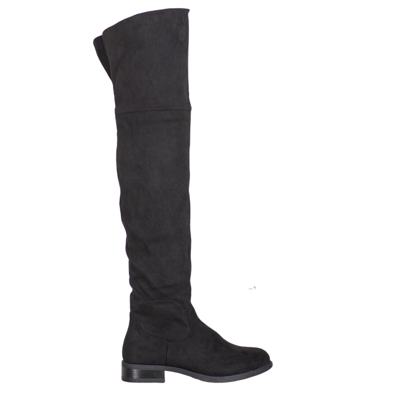 SHELOVET Stivali sopra il ginocchio alla moda nero