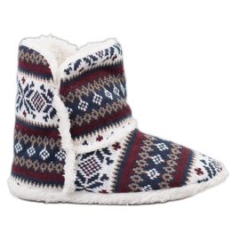 Calde pantofole VINCEZA multicolore