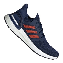 Scarpe adidas UltraBoost 20 M EG0693 blu navy