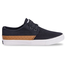Sneakers casual in tessuto Y010 nere nero
