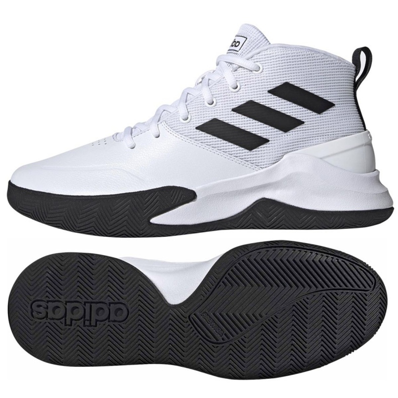 Scarpe da basket adidas Ownthegame M EE9631 bianca bianca