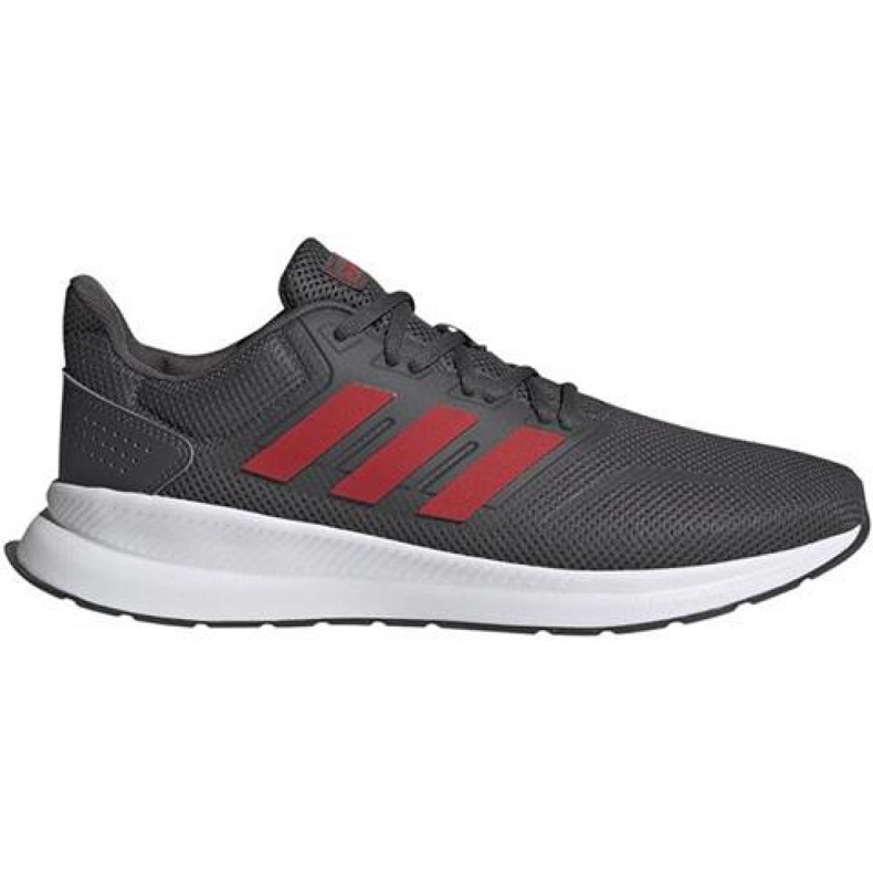 Scarpe da corsa adidas Runfalcon M EG8602 rosso grigio