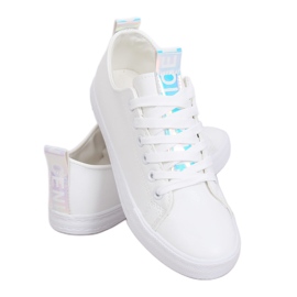 Sneakers da donna bianche LA70P White bianco
