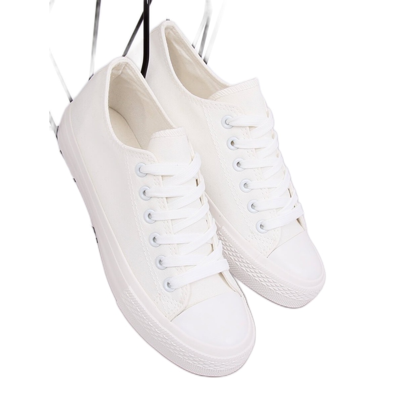 Sneakers da donna bianche PQ-22 White bianca