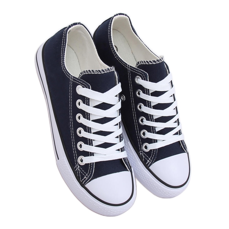 Sneakers classiche da donna blu navy 7050Y Dk Blue