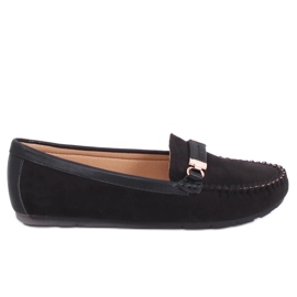 Mocassini da donna neri FM3024 Black nero