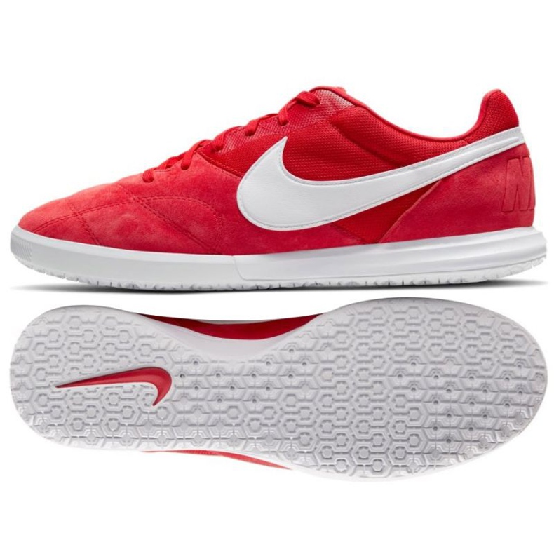 Scarpe indoor Nike Premier Sala Ic M AV3153-611 rosso arance e rosse
