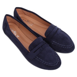 Mocassini donna blu navy B2030 Dk Blue
