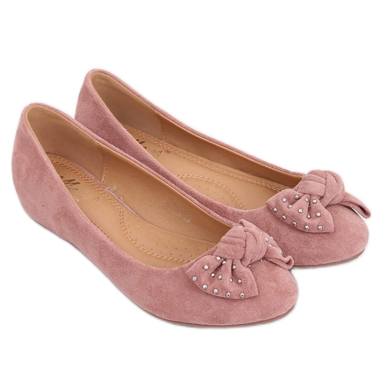 Ballerine rosa con zeppa FM217-13 Rosa
