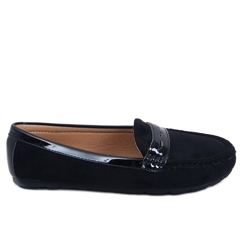 Mocassini da donna neri FM2958-3 Black nero