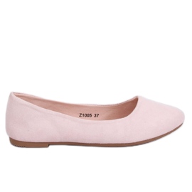 Ballerine rosa lisce Z1005 Pink