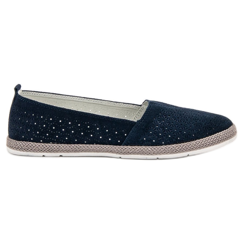Goodin Ballerine traforate blu navy