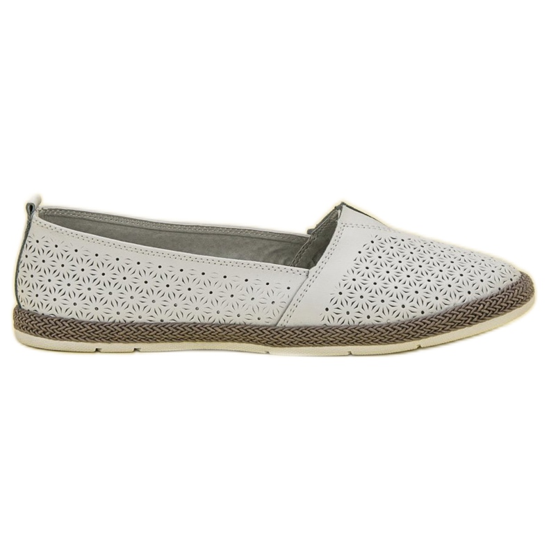 Goodin Ballerine traforate bianca