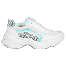 SHELOVET Sneakers Con Effetto Holo bianco