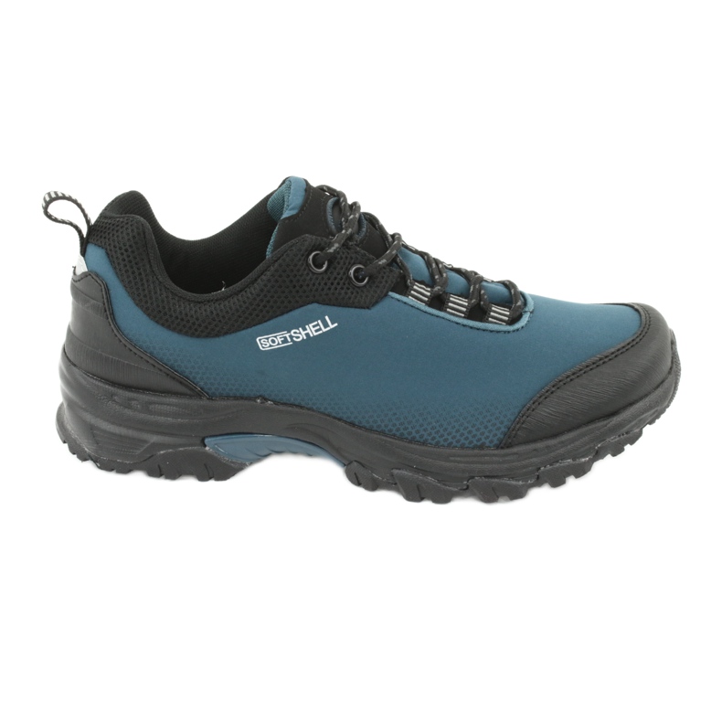 Scarpe softshell blu American Club WT06 nero