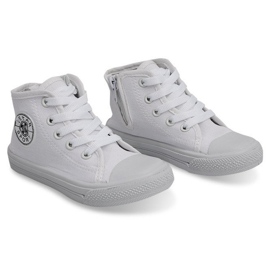 Sneakers Alte Bambini Y1312 Bianco bianca