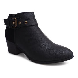 Stivaletti Neri Jodhpur LM-651 nero