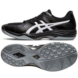 Asics Gel Tactic M 1071A031-003 scarpe nero nero