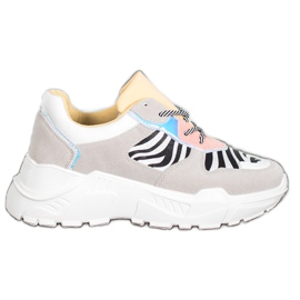 SHELOVET Scarpe da ginnastica alla moda multicolore