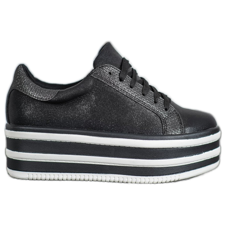 Seastar Scarpe da ginnastica sulla piattaforma della moda nero