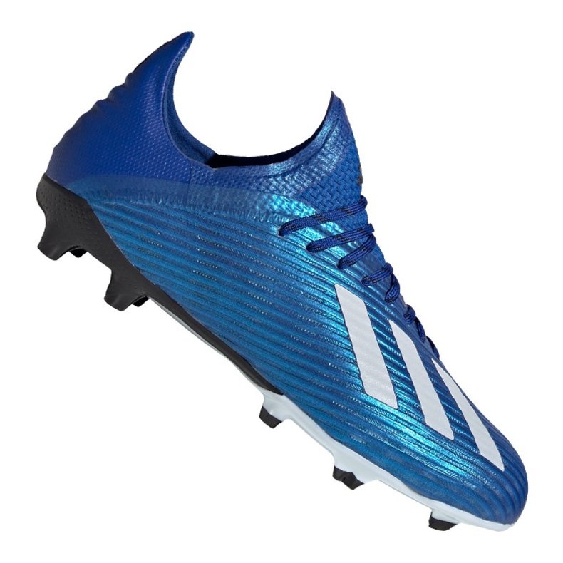 Adidas X 19.1 Fg Jr EG7164 scarpe blu blu