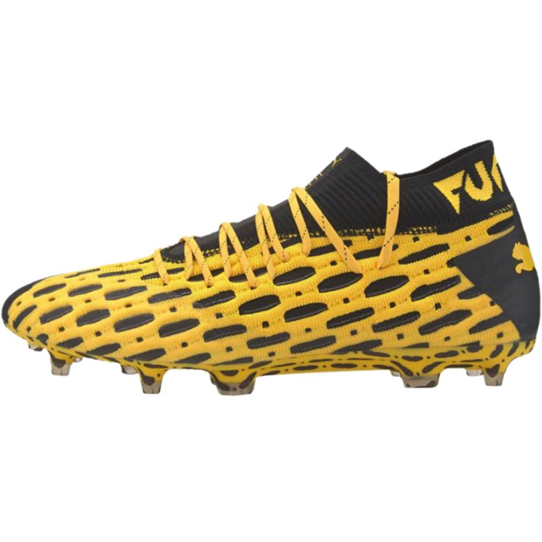Scarpe da calcio Puma Future 5.1 Netfit Fg Ag M 105755 03 giallo giallo