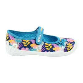 Scarpe per bambini Befado 114Y386 blu rosa multicolore