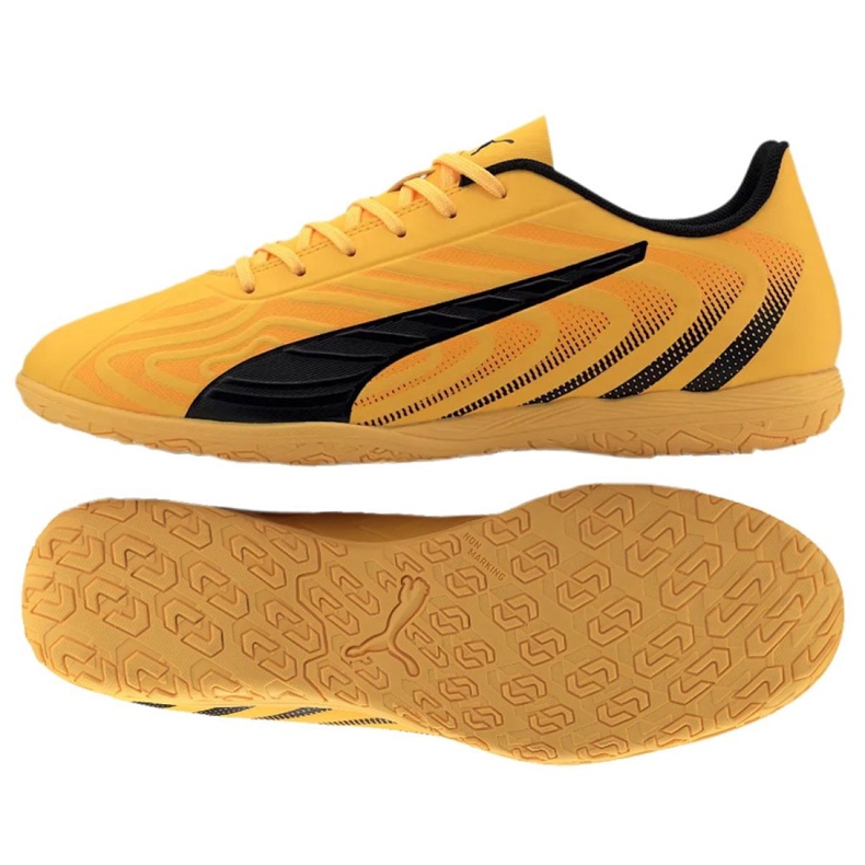 Scarpe indoor Puma One 20.4 It M 105834 01 giallo giallo
