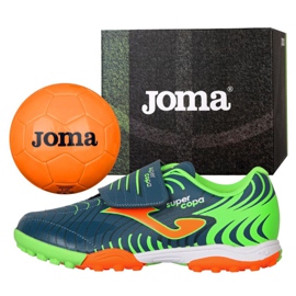 Scarpe da calcio Joma Super Copa Jr 2017 Tf Jr SCJS. 2017.TF blu blu