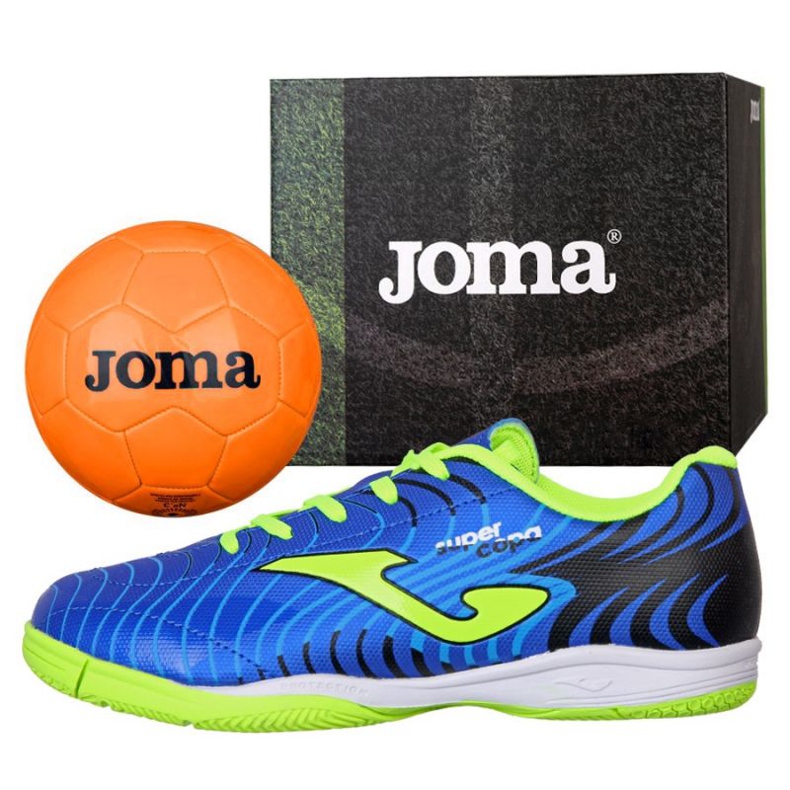 Scarpe indoor Joma Super Copa Jr 2004 In Jr SCJS.2004.IN blu blu