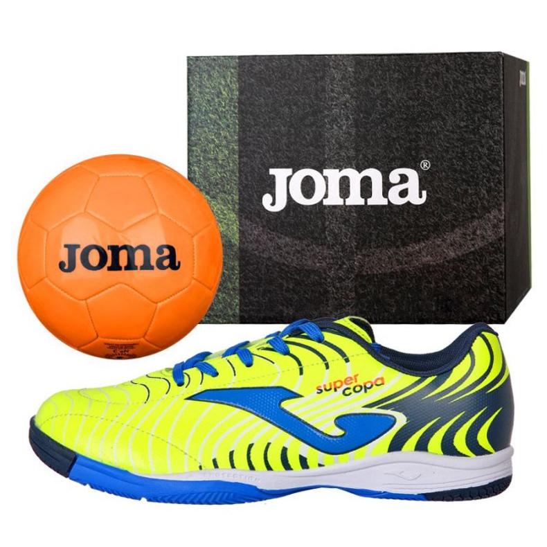 Scarpe indoor Joma Super Copa Jr 2011 In Jr SCJS.2011.IN giallo gialli