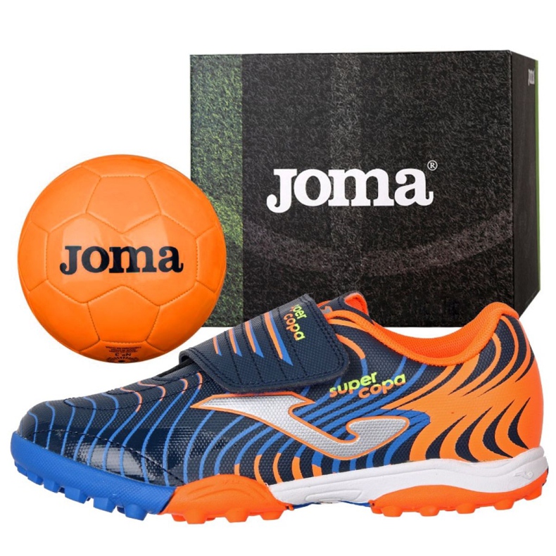 Scarpe da calcio Joma Super Copa Jr 2003 Tf Jr SCJS.2003.TF arancia arancia