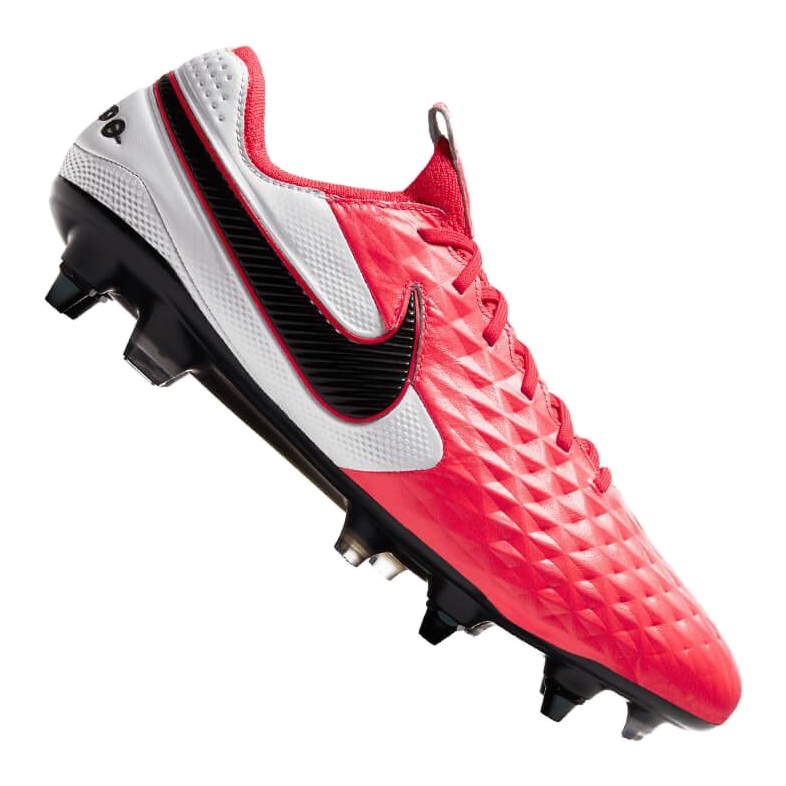 Scarpa Nike Legend 8 Elite Sg Pro Ac M AT5900-606 multicolore arance e rosse