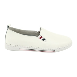 Sneakers slipon in pelle Filippo DP066 bianco