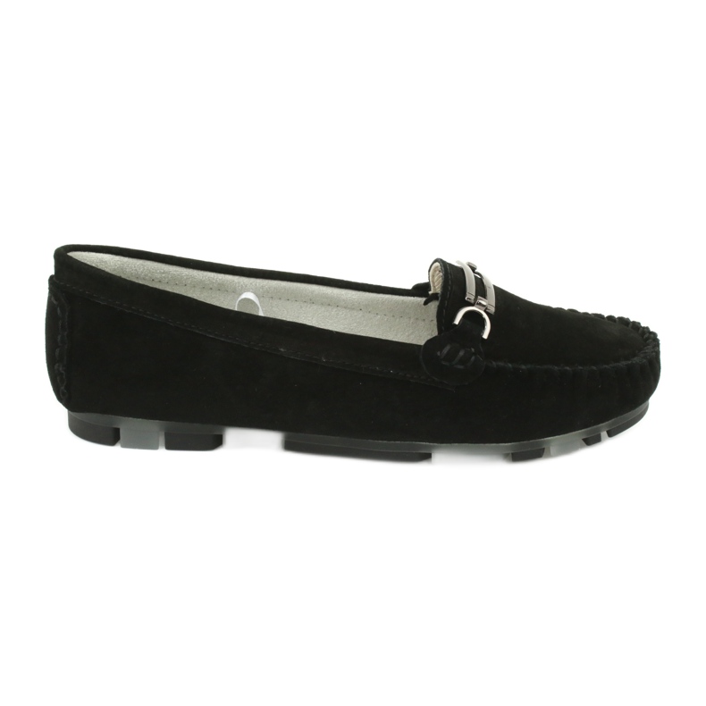 Mocassino Filippo DP1202 in pelle scamosciata nero