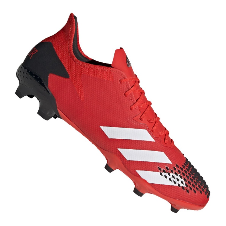 Adidas Predator 20.2 Fg M EE9553 scarpe rosso rosso