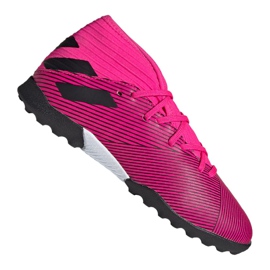Adidas Nemeziz 19.3 Tf Jr F99944 scarpe rosa multicolore
